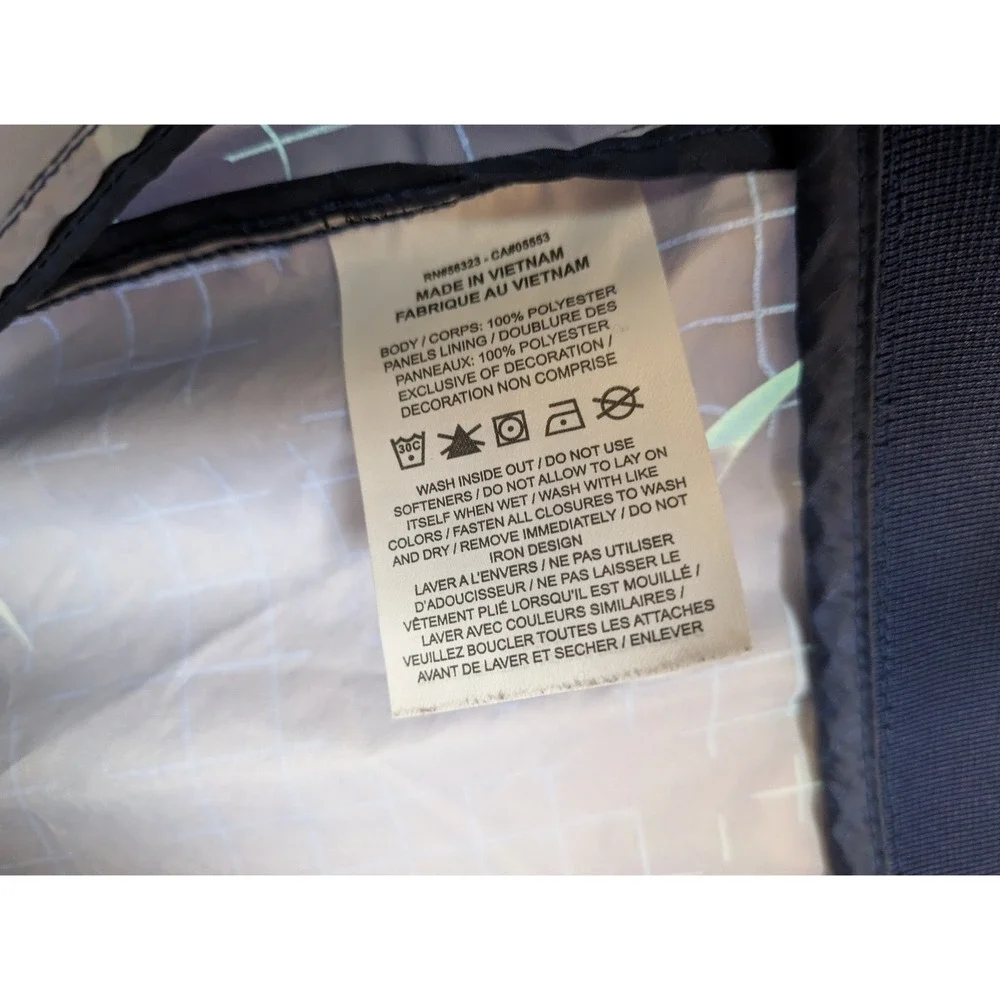 Nike Kid's Size XL Hooded Windbreaker Jacket Navy Blue‎ Swoosh Print